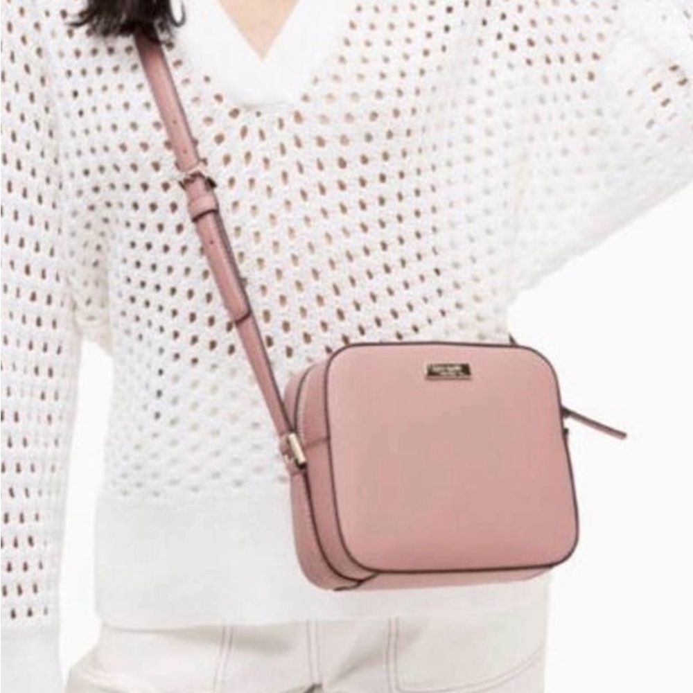 KATE SPADE Dusty Peony NWT Cammie Newbury Lane Crossbody Shoulder Bag